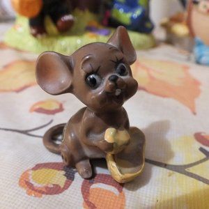 Vintage Josef Original Mouse Village Peanuts Figurine